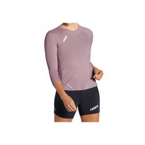 NEW HOKA glide 3/4 sleeve shirt in lavender
